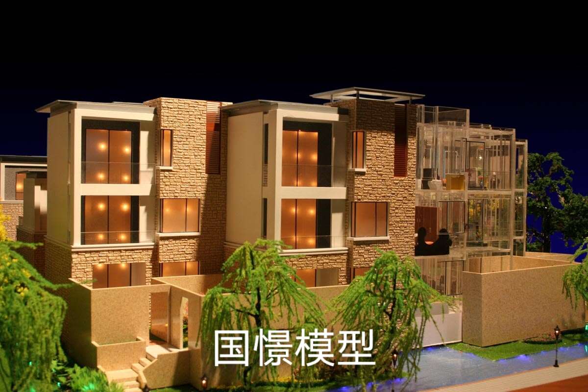 宁强县建筑模型