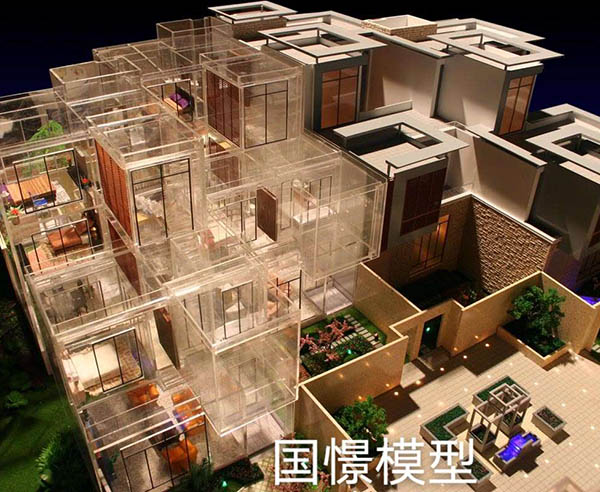 宁强县建筑模型