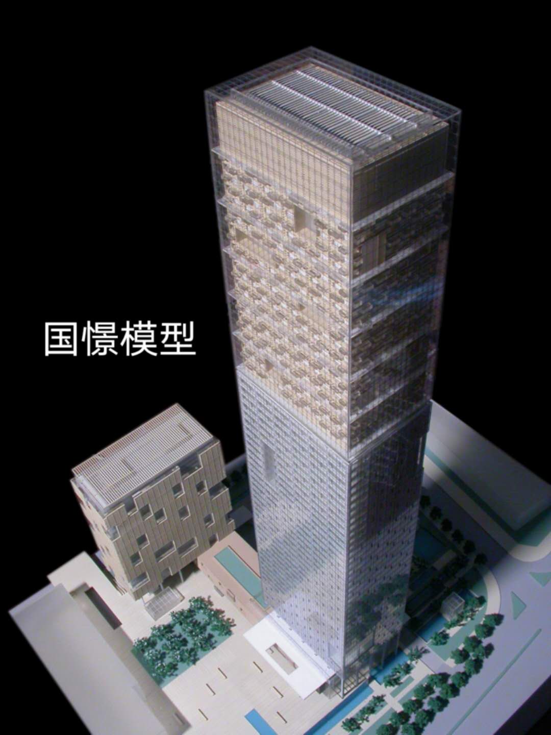 宁强县建筑模型